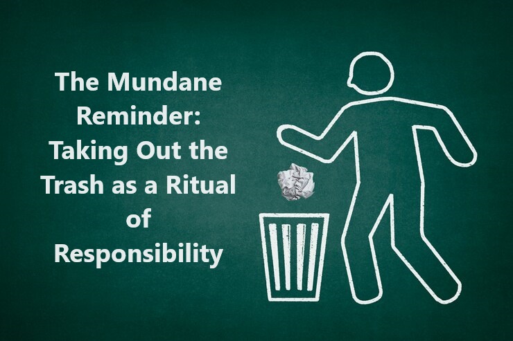 The Mundane Reminder Taking Out the Trash as a Ritual of Responsibility